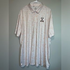 Adidas Golf Polo Tobacco Road